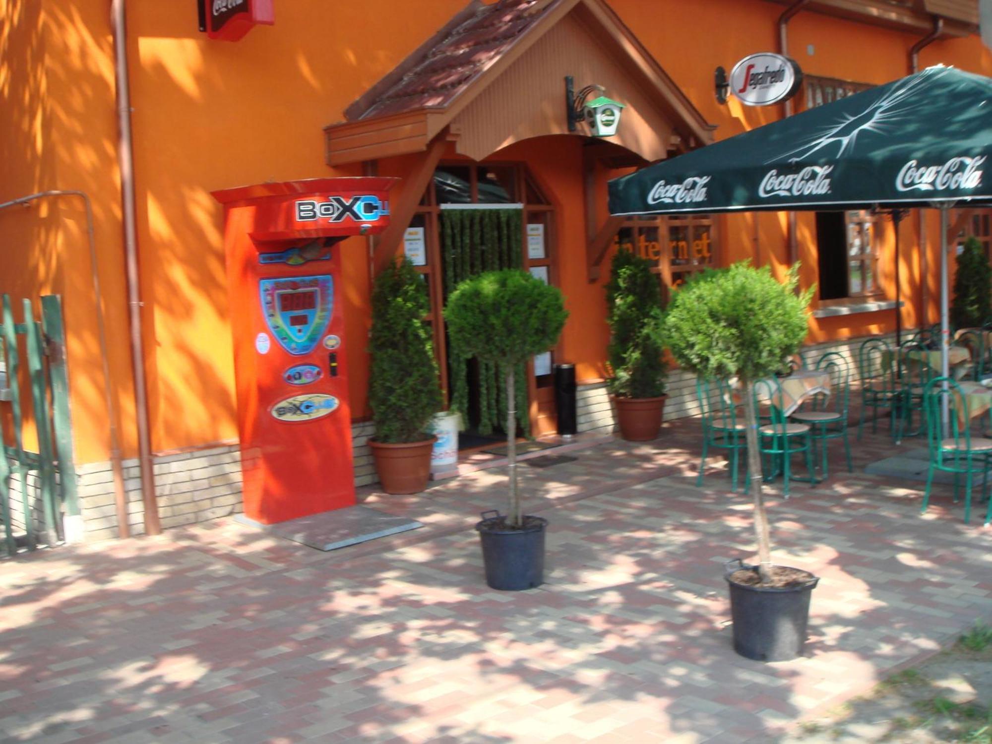 Bed and Breakfast Platán Panzió Nagyszenas Exterior foto